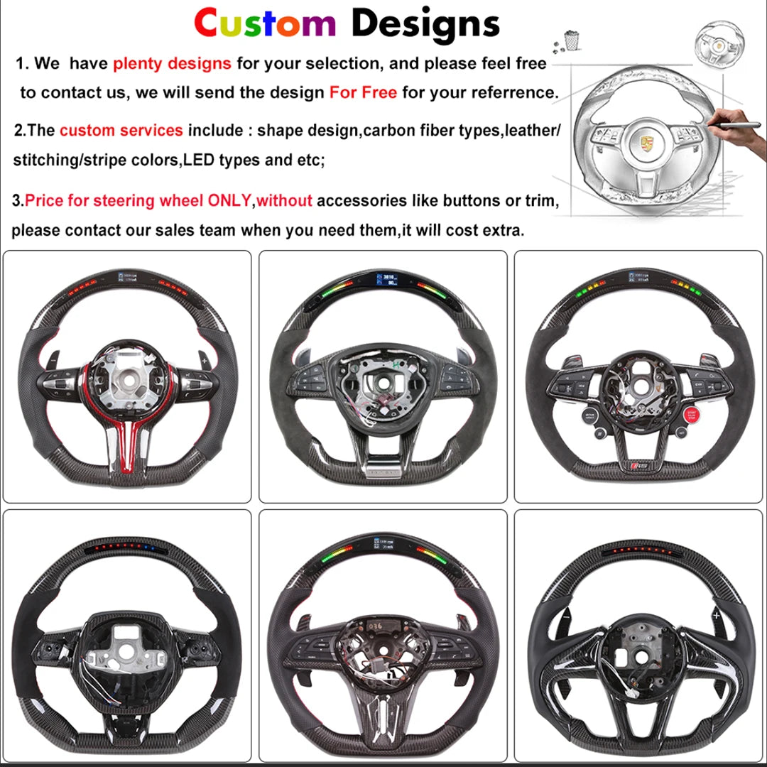 LED Performance Steering Wheel Display Compatible for BMW  E46