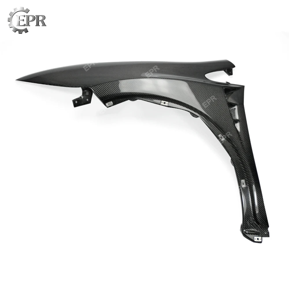 Carbon Fenders For Honda Civic (2006-2011) FN FK FN2 Type R Mugen Style Carbon Fiber Vented Front Fender Body Kit Trim Racing