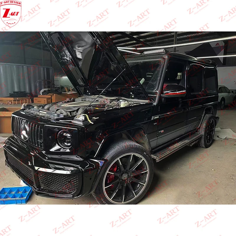 Z-ART W464 B800 Body Kit for W463 G Wagon Facelift Body Kit for W463 G350d G500 Old to New Body Kit for W463 G Class 1992-2018