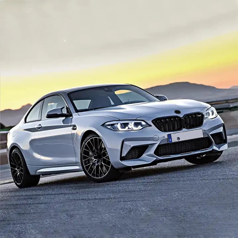 M2c Style Body Kit For BMW 2 series M2 F22 F23  Bumper Body Kits Complete Grille and Pipes