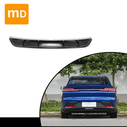 For BYD Han E-SEED GT 2020-2021 Dry Carbon Rear Bumper Diffuser Spoiler Body Kit Splitter Cover Trim Car Accessories Upgrade