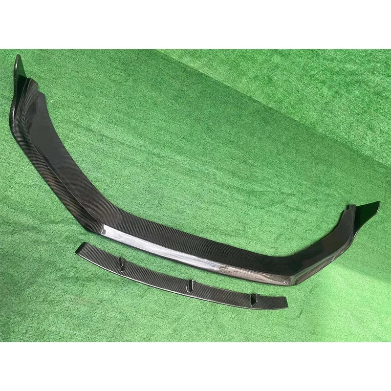 Porsche Panamera 971 971.1 971.2  2017+ Carbon Fiber Car Front Bumper Diverter Spoiler Diffuser Front lip chin  body kit