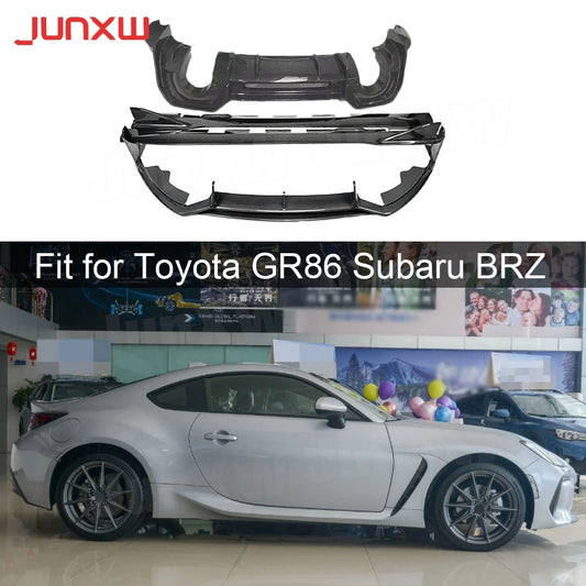 High Quality Carbon Fiber Front Lip Rear Diffuser Splitters Bumper Spoiler Side Skirts Body Kits For Toyota GR86 2021+ FRP