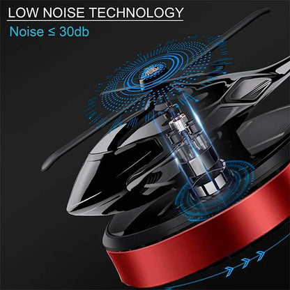 Car Fragrance Dashboard Decoration – Solar-Powered Helicopter Model Automotive Perfume, Portable & Long-Lasting