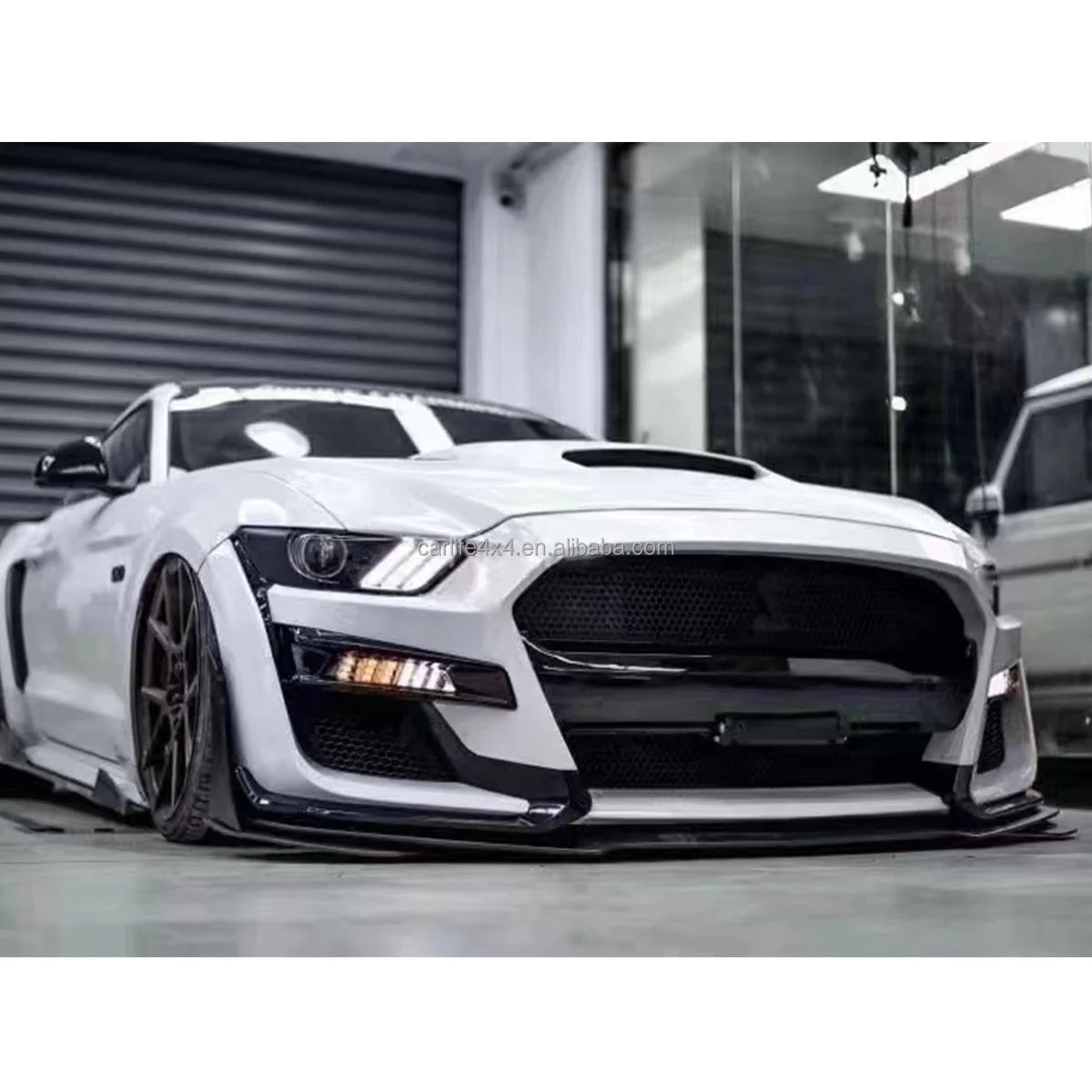 Car bumpers body kit GT500 shelby front bumper look for ford mustang 2015-2017 year upgrade GT500 shelby front bumper