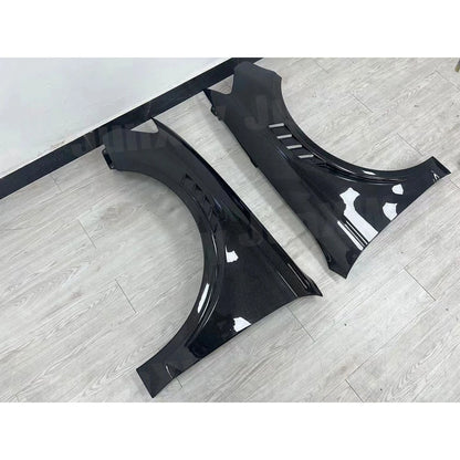 Carbon Fiber Front Bumper Car Side Fender Fin Splitters Spoiler Accessorise for Audi A3 S3 2014-2020 FRP Body Kits