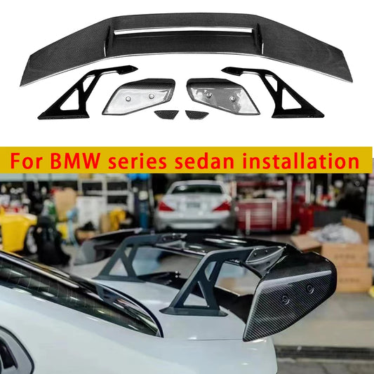 BMW 3 Series F30 F35 G20 G28 Carbon Fiber Trunk Spoiler Guide Wing Rear Wing