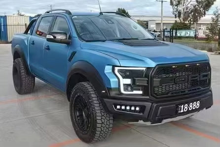 Ford Ranger Pickup Truck Body Kit 2012-2019 Upgraded to 2022 Raptor Body Kit