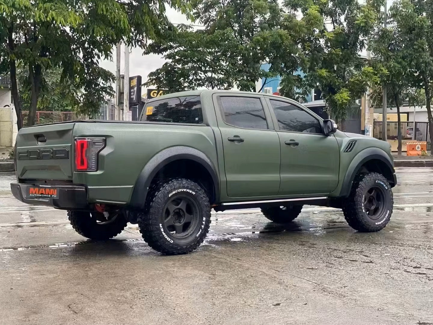 Ford Ranger Pickup Truck Body Kit 2012-2019 Upgraded to 2022 Raptor Body Kit