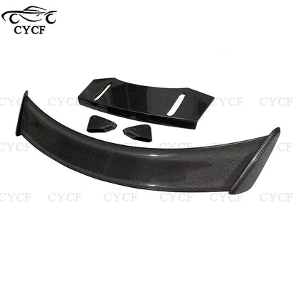 For Jaguar Ftype SVR Style Carbon Fiber Rear Spoiler Duckbill Car Wing Retrofit the rear wing Upgrade body kit