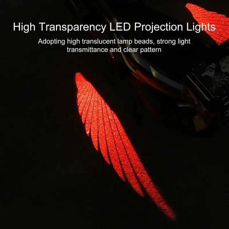 Motorcycle Projection Lights 2pcs Underglow Neon Light Kits – Water-Resistant Ambient Lighting for Motorcycle Lovers & Boyfriends