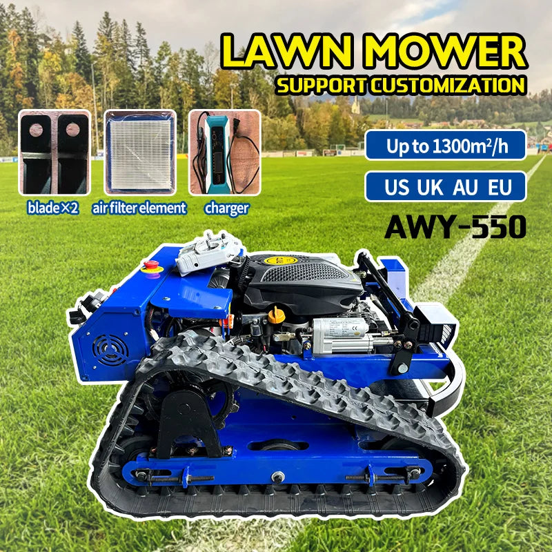 TerrainMaster Remote Control Slope Mower Robot