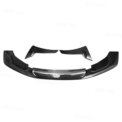 For BMW F80 M3 F82 F83 M4 2014+ Car Front Bumper Splitter Front Lip Chin Spoiler Diffuser Parts Carbon Fibre Upgrade Body kit