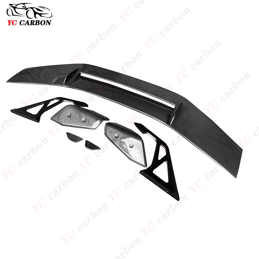 For BMW 2 series F22 G42 M2 F87 G87 Carbon Fiber Spoiler Tail fins Rear Trunk Spoiler Guide Wing Rear Wing Car body kit