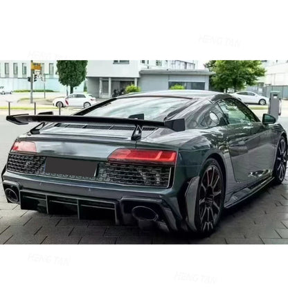 Carbon Fiber For Audi R8 2013-2022 Car Rear Trunk Spoiler Rear Wing Tail Wing Parts Upgrade Body kit Car Accessories