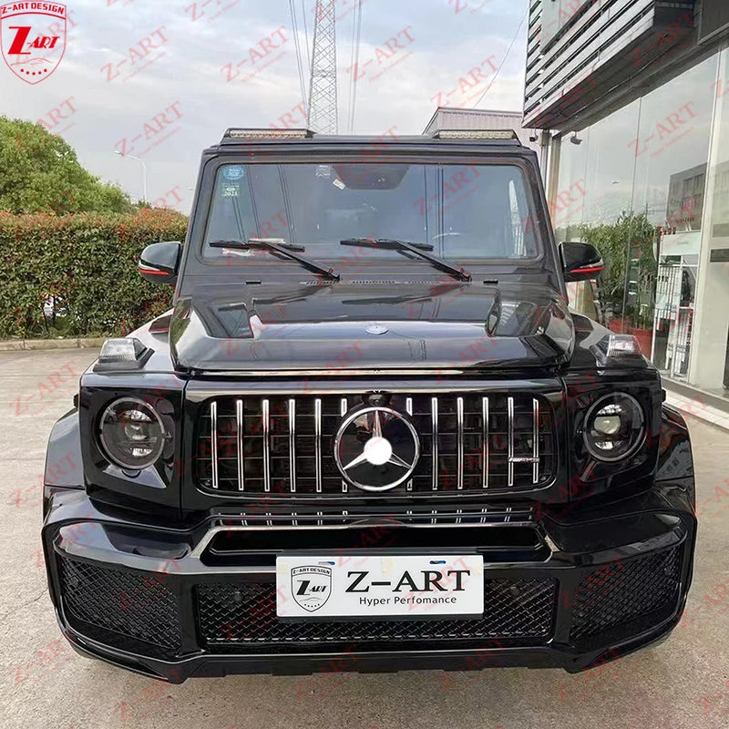 Z-ART W464 B800 Body Kit for W463 G Wagon Facelift Body Kit for W463 G350d G500 Old to New Body Kit for W463 G Class 1992-2018