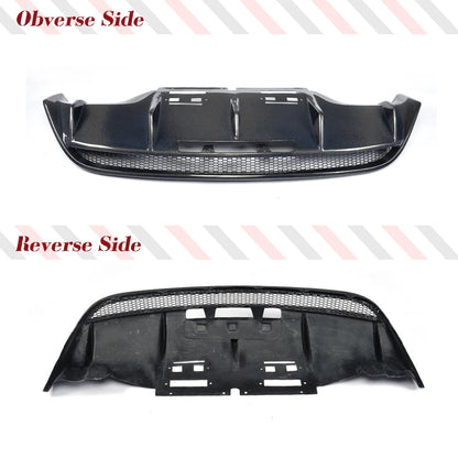 Carbon Fiber Rear Diffuser fits for Audi R8 V8 V10 2-Door 2008-2015 Lower Lip Spoiler Valance Protector Body Kits Factory Outlet