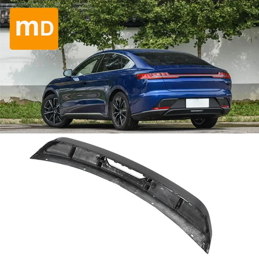 For BYD Han E-SEED GT 2020-2021 Dry Carbon Rear Bumper Diffuser Spoiler Body Kit Splitter Cover Trim Car Accessories Upgrade