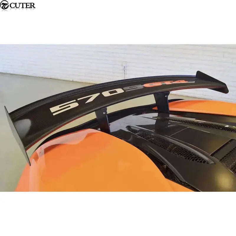 540c 570s 570gt GT4 Style Dry Carbon Fiber Rear Spoiler Wings for Mclaren 540c 570s 570gt 600lt Style Car Body Kit