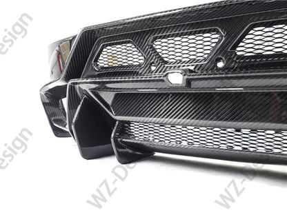 Car Accessories Carbon Fiber FRP VRS NOVARA EDIZIONE Style Rear Bumper Fit For 2014-2019 Huracan LP610-4 & LP580-2 Coupe Spyder